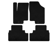 Kia Venga 2010–2019 Premium textiel automatten (zwart) foto 1