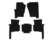 Land Rover Discovery III 2004–2009 Premium stoffen automatten (Zwart) foto 1