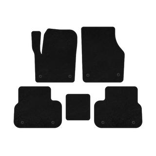 Premium textielen automatten (2014-2019, 2 rijen, Zwart) foto 1