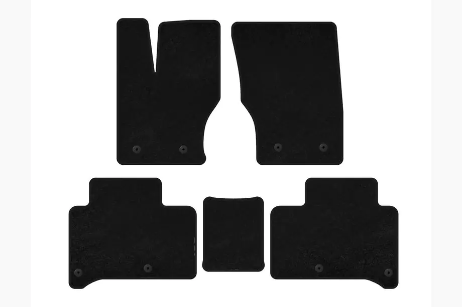 Range Rover Sport 2014–2022 Premium textielen automatten voor het interieur (2013-2017, zwart) Image