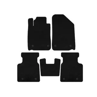 Premium textiel automatten (zwart)