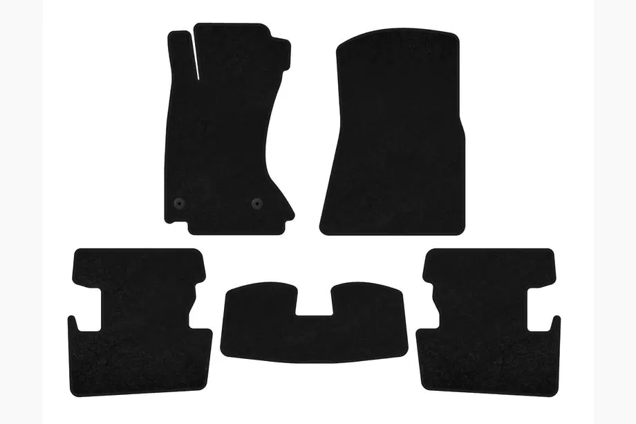 Lexus IS 2005–2013 Premium stoffen automatten (Vierwielaandrijving, Zwart) Image