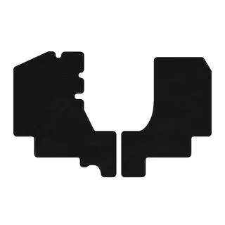 Premium textiel automatten (zwart)