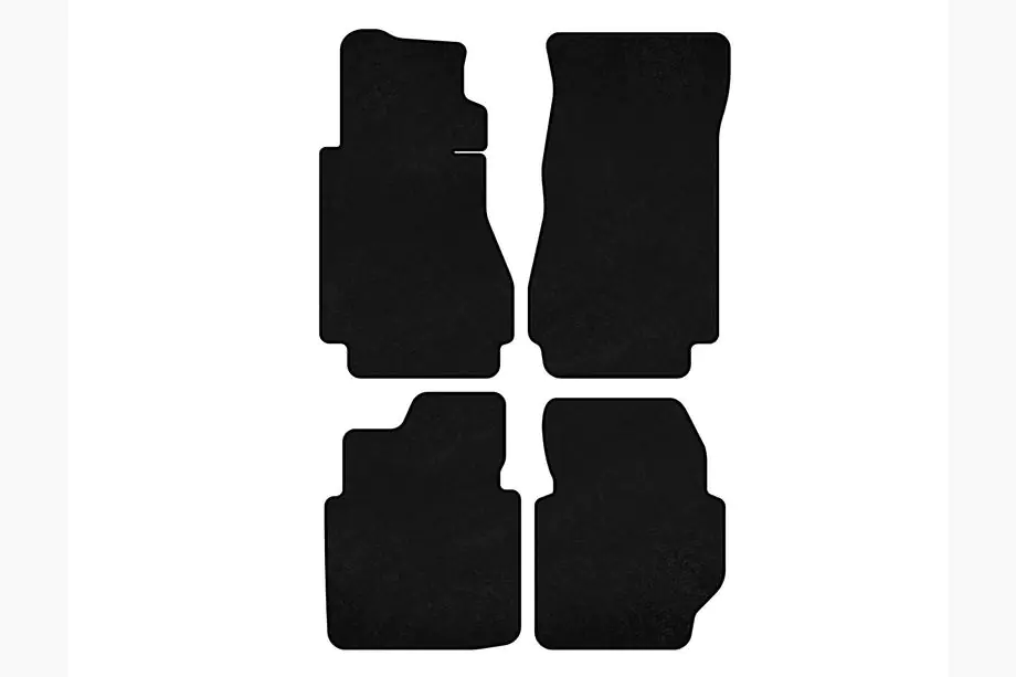 Mercedes W123 1975–1986 Premium textiel automatten (zwart) Image