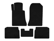 Mercedes E-class W124 1984–1997 Premium textielen automatten (SD, zwart) foto 1