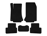 Mercedes A-Klasse W176 2012–2018 Premium textiel automatten (zwart) foto 1