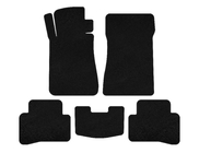 Mercedes C-klasse W202 1993–2001 Premium textielen automatten (SD, zwart) foto 1