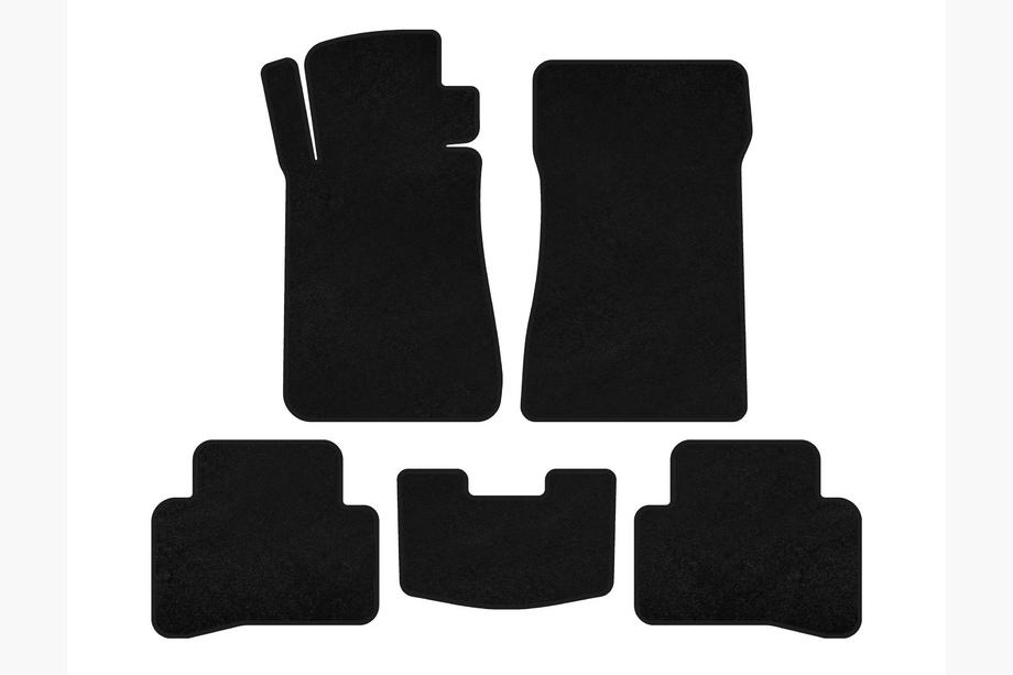Mercedes C-klasse W202 1993–2001 Premium textielen automatten (SD, zwart) Image