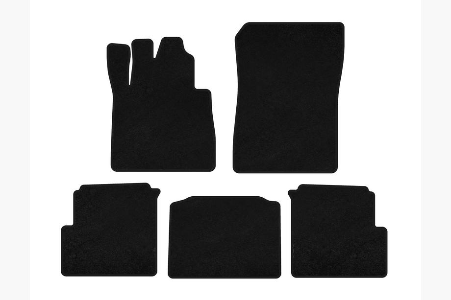 Mercedes G-klasse W463 1990–2018 Premium textielen automatten (2012-2015, 5-deurs, zwart) Image