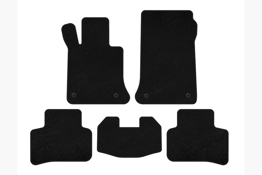 Mercedes GLK-klasse X204 2008–2015 Premium stoffen automatten (Zwart) Image