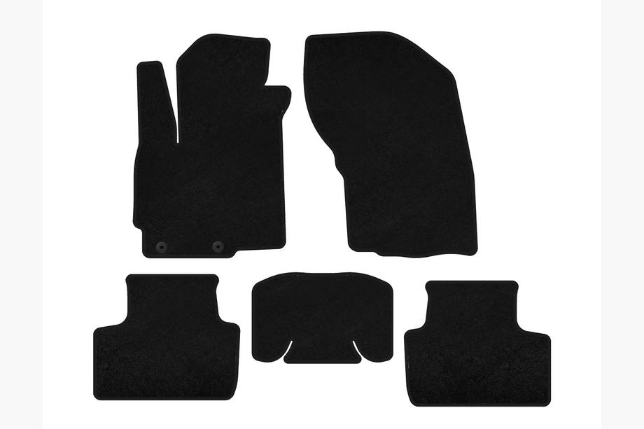 Mitsubishi ASX 2010–2023 Textiele vloermatten Premium (2019-2023, zwart) Image