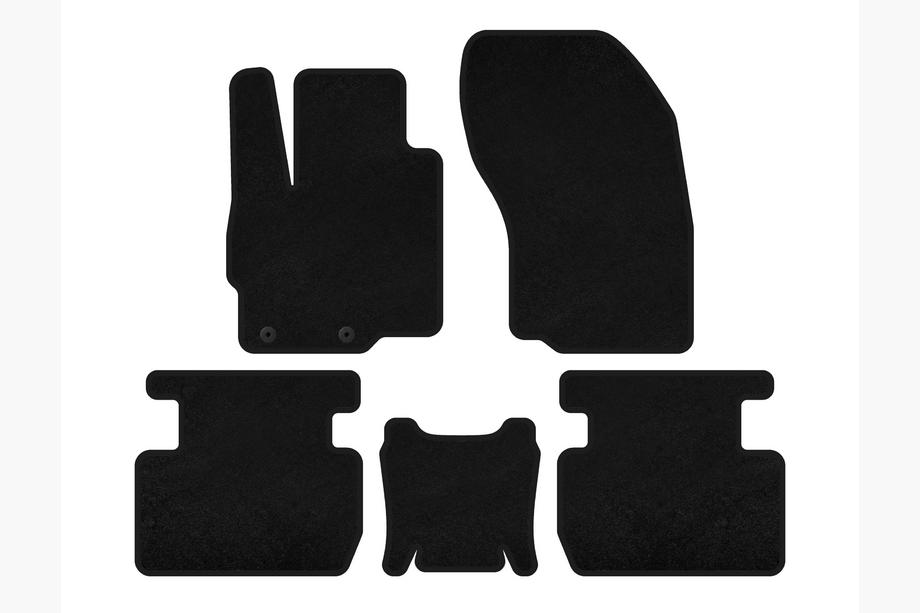 Mitsubishi Outlander 2021– Premium stoffen automatten (Zwart) Image