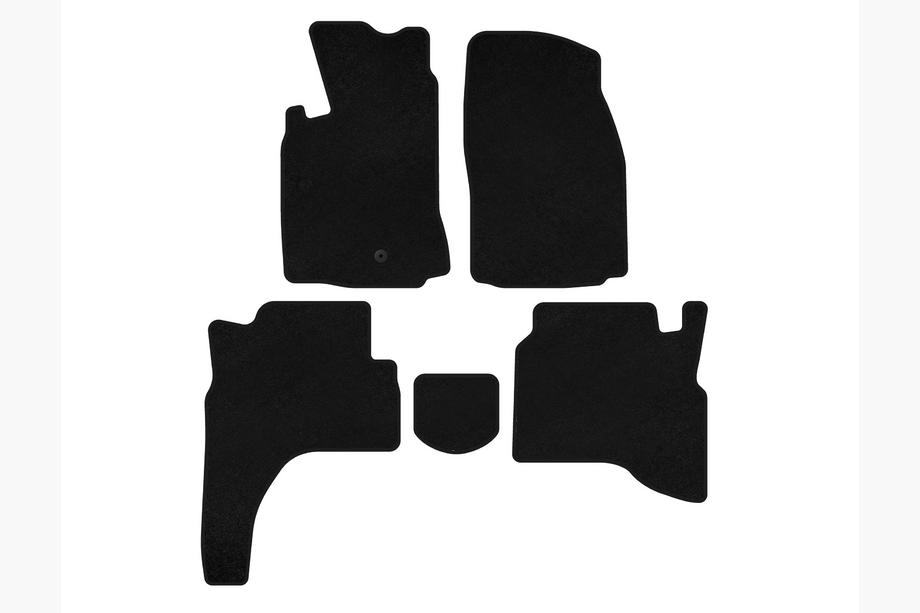 Mitsubishi Pajero Sport 1996–2007 Premium stoffen automatten (Zwart) Image