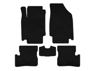 Nissan Micra K12 2003–2010 Premium textielen automatten (HB, Zwart) foto 1