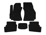 Opel Zafira A 1998–2005 Premium stoffen automatten (2 rijen, 2003-2005, 7-zits, zwart) foto 1