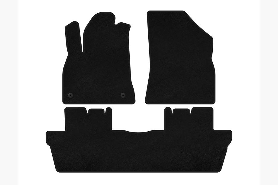 Peugeot 5008 2009–2016 Premium textiel automatten (zwart) Image