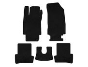 Renault Clio III 2005–2012 Premium textiel automatten (zwart) foto 1