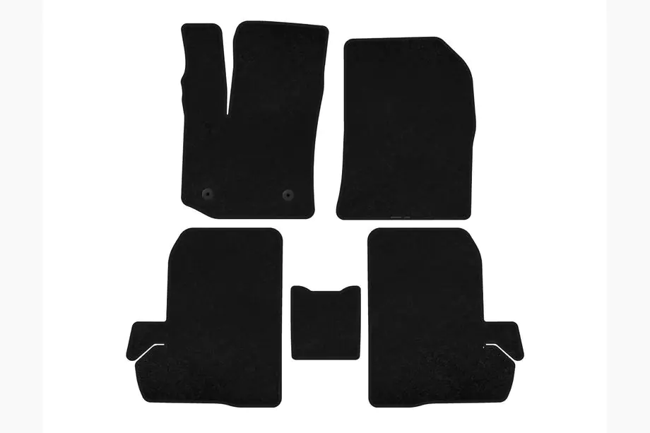 Renault Dokker 2013–2022 Premium stoffen automatten (Zwart) Image
