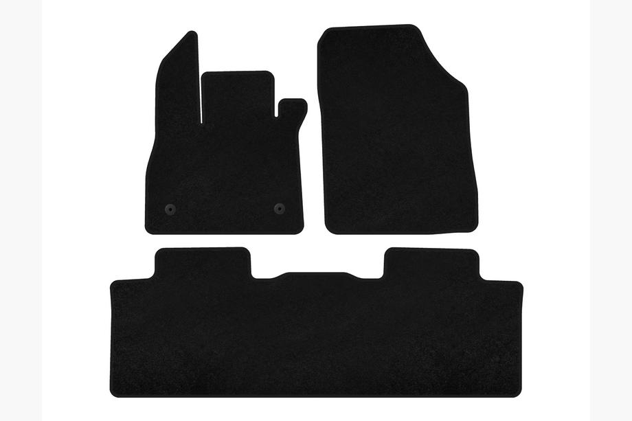 Renault Espace 2014– Premium stoffen automatten (5-zits, zwart) Image
