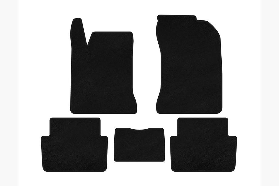 Renault Laguna 2001–2007 Premium textielen automatten (SW, zwart) Image