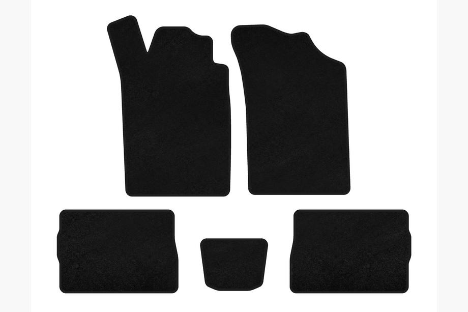 Renault Symbol 1999–2008 Premium textielen automatten (SD, zwart) Image