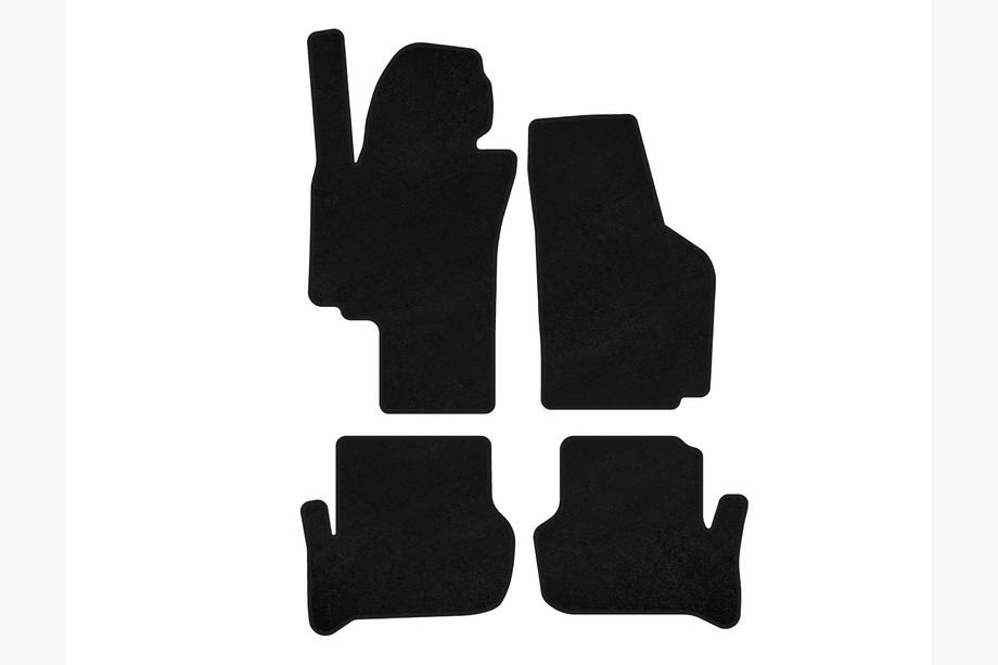 Seat Toledo 2005–2012 Premium textiel automatten (zwart) Image