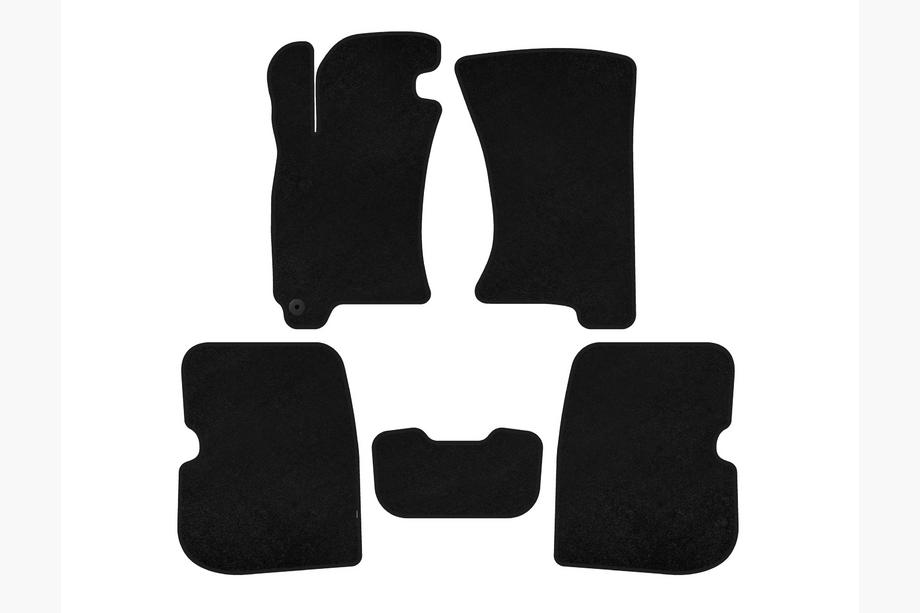 Subaru Forester 1997–2002 Premium stoffen automatten (Zwart) Image