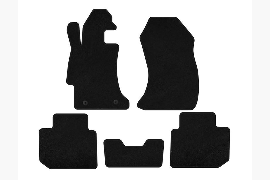 Subaru Impreza 2011–2016 Premium textielen automatten (SD, zwart) Image