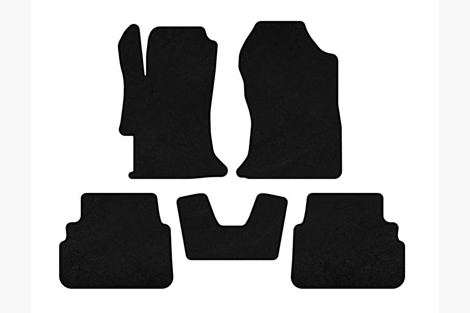 Subaru XV 2017–2023 Textielen automatten Premium V1 (Zwart) Image