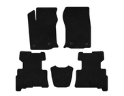 Toyota 4Runner 2009–2024 Premium stoffen automatten (2 rijen, 2014-2024, 7-zits, zwart) foto 1