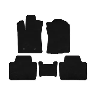 Premium textiel automatten (zwart) foto 1
