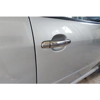 Deurgreep covers (set 4 stuks, RVS) Skoda Fabia 2000–2007 foto 3