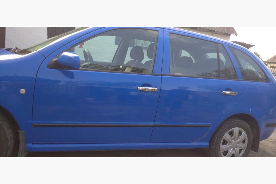 Skoda Fabia 2000–2007 Deurgreep covers (set 4 stuks, RVS) OmsaLine - Italiaans roestvrij staal Image