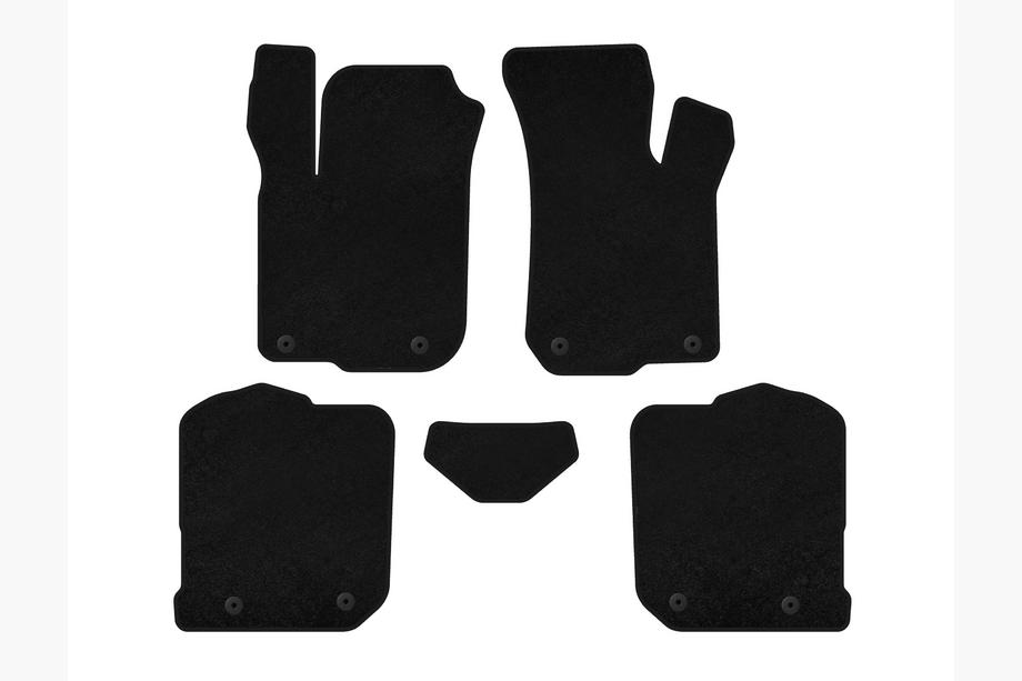 Audi A3 1996–2003 Classic textielen automatten (HB, zwart) Image