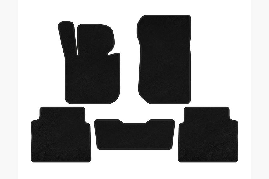 BMW 3 Serie E36 1990–2000 Textielmatten Classic (Zwart) Image