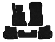 BMW 5 Serie F10/F11 2010–2016 Textielen automatten Classic (2010-2013, Zwart) foto 1