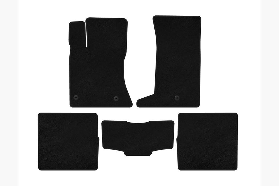 Cadillac SRX 2004–2009 Textielmatten Classic (Zwart) Image