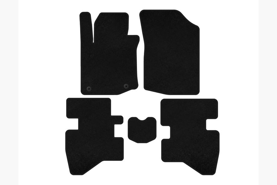 Citroen C-1 2014–2021 Classic textielen automatten (HB, zwart) Image