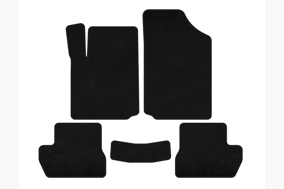 Citroen C-2 2003–2009 Textielmatten Classic (Zwart) Image