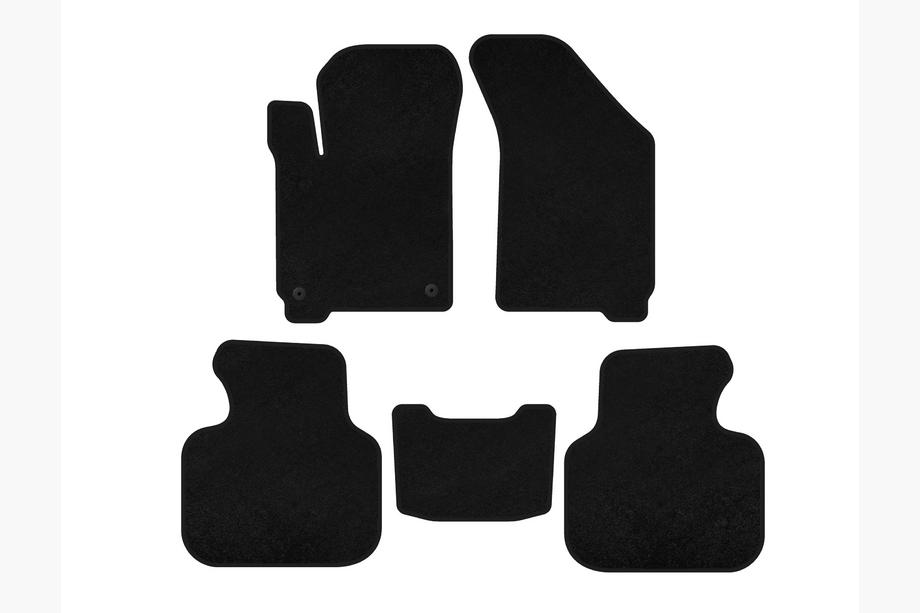 Dodge Journey 2008–2020 Classic stoffen automatten (2008-2011, Zwart) Foto 1