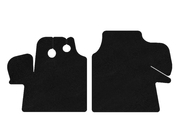 Fiat Ducato 1995–2006 Stoffen automatten Classic (2002-2006, Zwart) foto 1