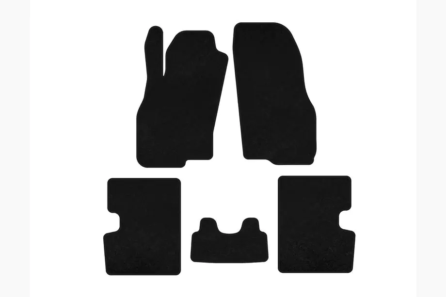 Fiat Punto Grande/EVO 2006–2018 Classic textielen automatten (HB, 5-deurs, pre-facelift, zwart) Image