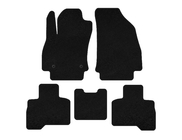 Fiat Fiorino/Qubo 2008–2024 Classic textiel automattenset (Voor Qubo 2008-2016, Zwart) foto 1