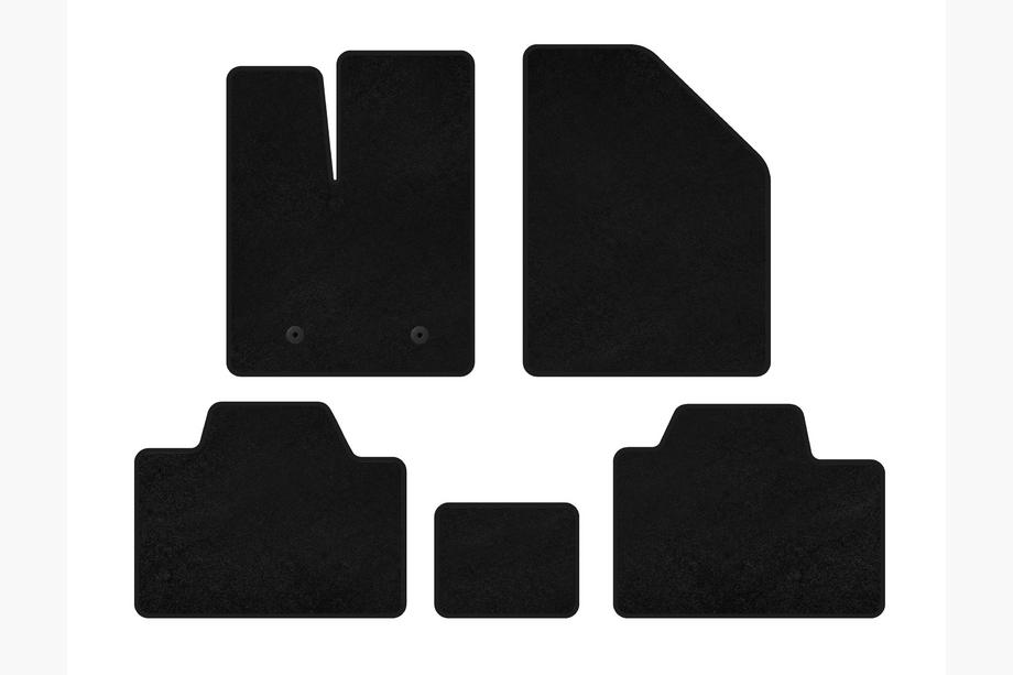 Ford Edge 2006–2014 Textielmatten Classic (Zwart) Image