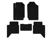 Ford Ranger 2011–2022 Textielmatten Classic (Zwart) foto 1