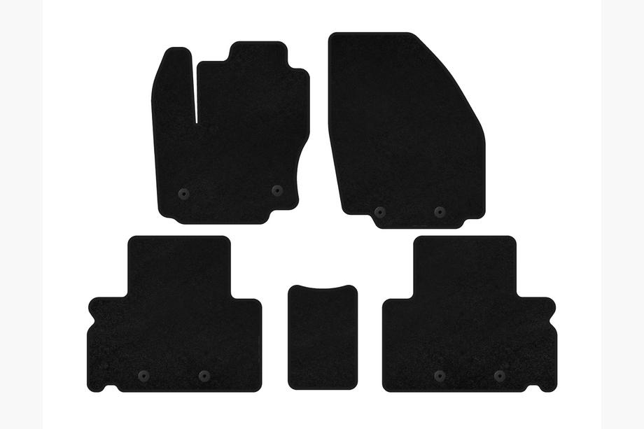 Ford S-Max 2007–2014 Textielmatten Classic (Zwart) Image