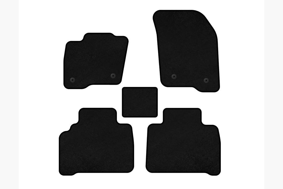Ford S-Max 2015– Textielmatten Classic (Zwart) Image