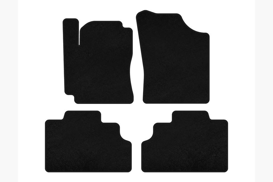 Geely CK-2 2008–2016 Velours automatten Classic (SD, Zwart) Image
