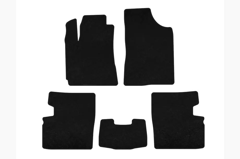 Geely Emgrand EC7 2009– Stoffen automatten Classic (2009-2014, HB, 5-deurs, Zwart) Image