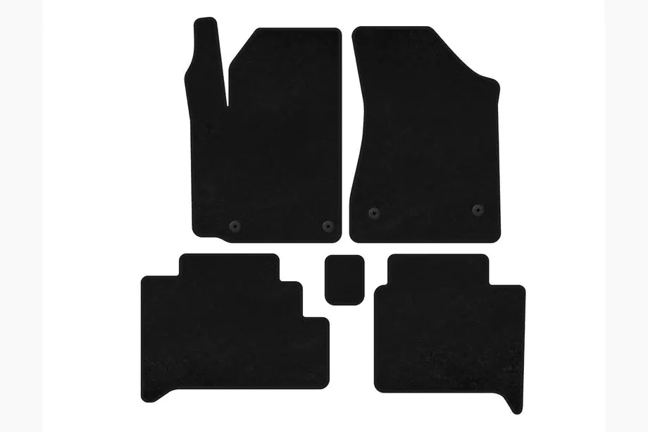 Geely GC-5 2010–2015 Classic textielen automatten (HB, zwart) Image